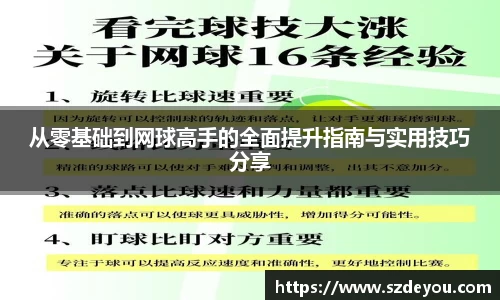 从零基础到网球高手的全面提升指南与实用技巧分享
